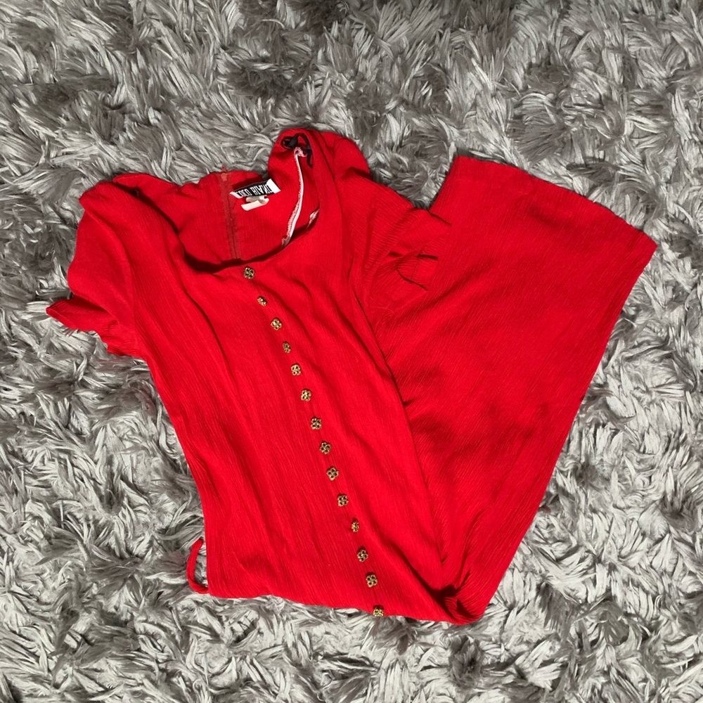 Vintage red dress